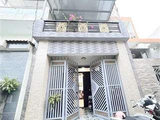Bán nhà quận 12 giá 3,79 tỷ 45m2, tân thới hiệp 21 hẻm xe hơi 5m thông. 4 tầng btct gần st metro.