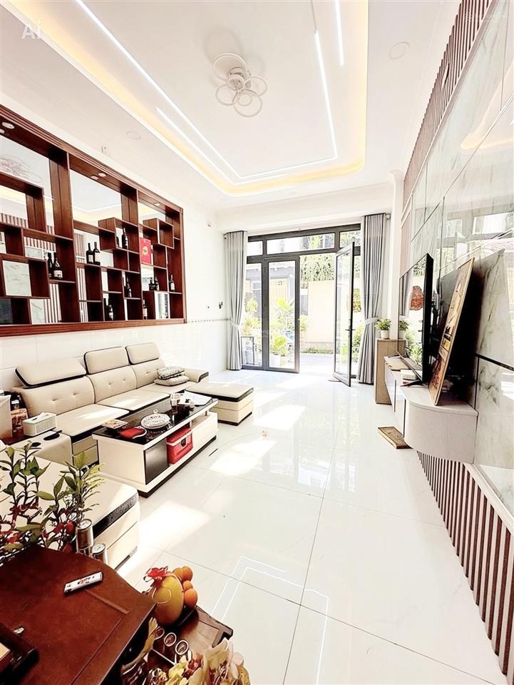Bán nhà quận 12 hiệp thành 13  4 tầng, 5pn, đường 8m, full nội thất  chỉ 5,78 tỷ tl.