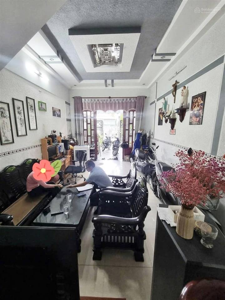 Bán nhà quận 12  mặt tiền tân thới hiệp 9  95m2  2 tầng  4pn  sân ô tô  7,3 tỷ tl