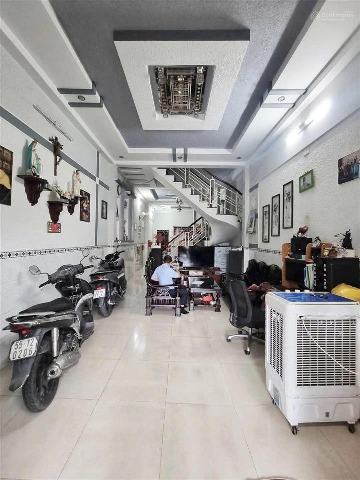 Bán nhà quận 12  mặt tiền tân thới hiệp 9  95m2  2 tầng  4pn  sân ô tô  7,3 tỷ tl