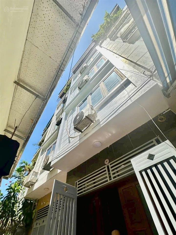 Nguyễn đức cảnh hoàng mai 34m  nhà dân xây 5 tầng kiên cố gần ô tô thoáng trước sau 7,96 tỷ