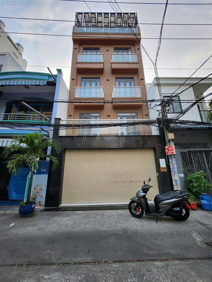 Bình tân.lê văn quới.5 tầng 60m 6pn. lớn 2 ô tô ngủ trong nhà. đường thông . giá 8 ty nhỷn