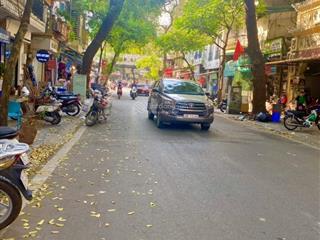 Hiếm! bán nhà phố hàng lược, hoàn kiếm, dt 120m2/mt 6m/4 tầng, ô tô 1, dòng tiền