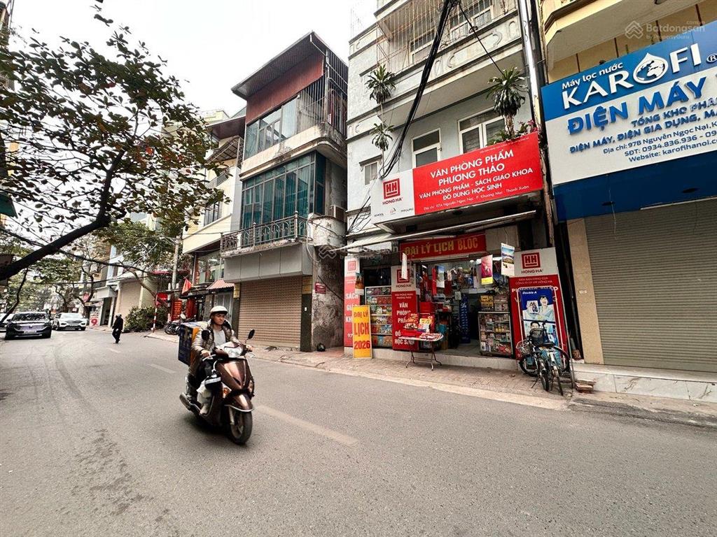 Mặt phố nguyễn ngọc nại 163m2  mặt tiền 8.1m  vị trí đẹp xây toà văn phòng  sổ phân lô vuông đẹp