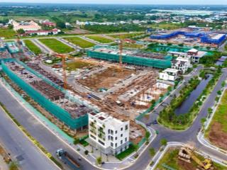 Bán shophouse la home 102m2, mặt tiền 6m trục đại lộ lương hòa bình chánh, đối diện kcn prodezi