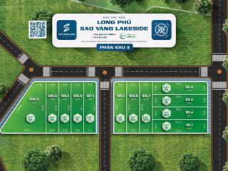 Bán đất 100m2 full thổ cư, sát kcn lam sơnsao vàng hơn 537ha, 450tr, sẵn sổ, tiềm năng x nhiều lần