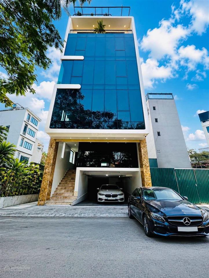 Toà nhà văn phòng long biên  view công viên  mặt tiền rộng  căn nhà 8 tầng thang máy