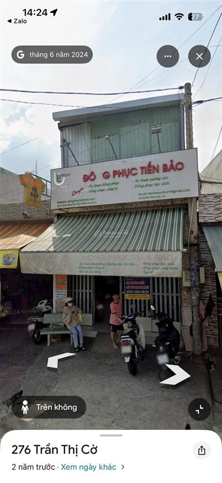 Bán nhà mặt tiền chợ trần thị cờ đối diện pharmacy, sát bên bách hóa xanh