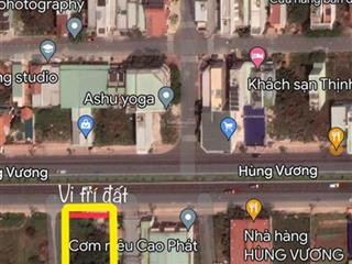 Lô đất hùng vương gần lotte mart cần đẩy nhanh, giá đầu tư