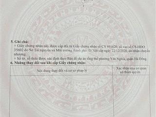 Hoa hậu đất dv khu a  yên nghĩa  lô đẹp nổi bật  vị trí ai tìm cũng mê!  50m² vuông vắn