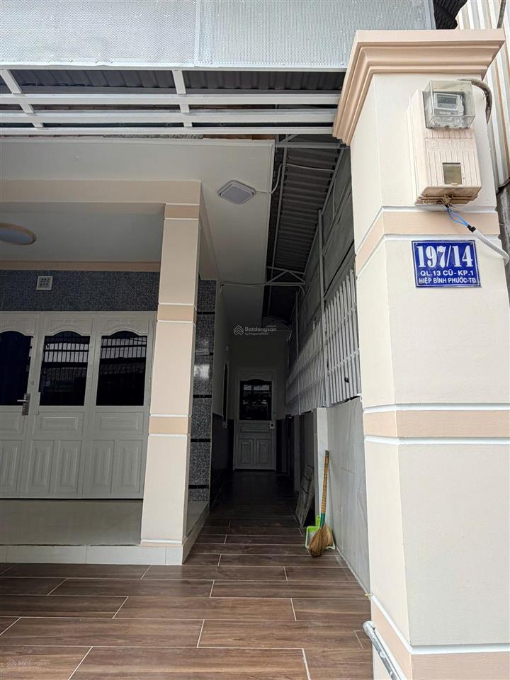 Bán nhà sổ hồng chính chủ  197/14 ql13 cũ  hẻm 5m  dt 6x14m