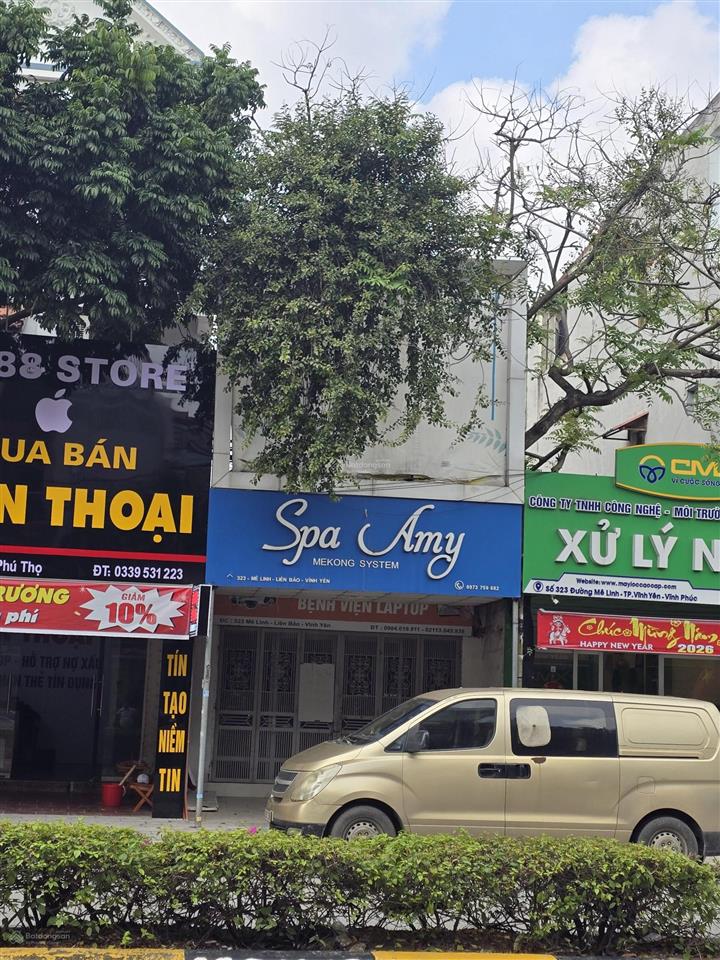 Bán nhà phố đường mê linh, vĩnh yên, vĩnh phúc. trục chính kinh doanh 0986 164 ***
