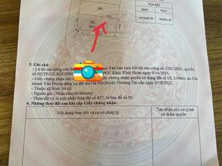 Lô góc đường thông 4m gần thành phố ven sông cầu mễ sở