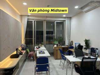 Chính chủ cho thuê văn phòng chia sẻ ở midtown phú mỹ hưng, chỉ từ 6 triệu/tháng, bao phí ql