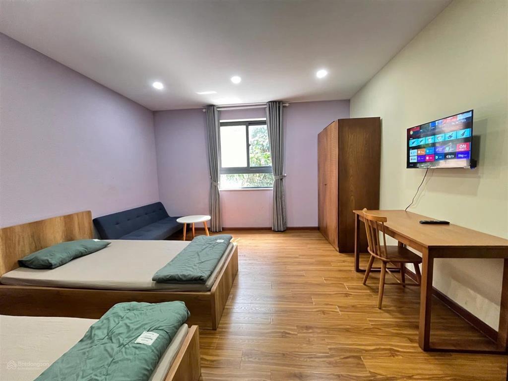 Cho thuê căn hộ dịch vụ đầy đủ nội thất ở biệt thự nam thông pmh giá chỉ 6,9tr, gần các trường qt