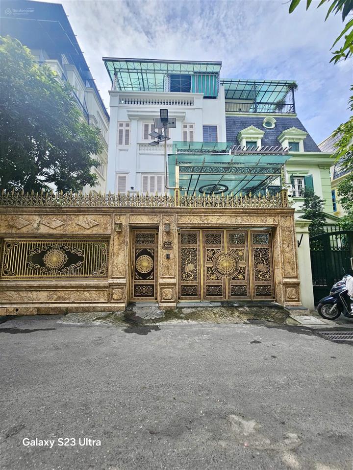 Bán nhanh siêu biệt thự trung tâm kđt mỹ đình 1 115m, 5 tầng, mặt tiền 12m giá chỉ 42tỷ