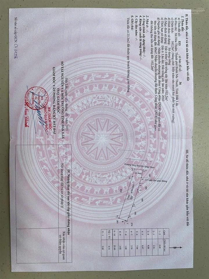 Bán 5 mét đất đường 26a, cách 12a 30 mét