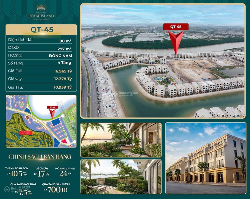 Duy nhất căn liền kề view sông tự nhiên hàng cđt vinhomes vũ yên giá hơn 10 tỷ!