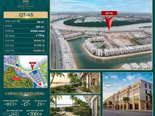 Duy nhất căn liền kề view sông tự nhiên hàng cđt vinhomes vũ yên giá hơn 10 tỷ!