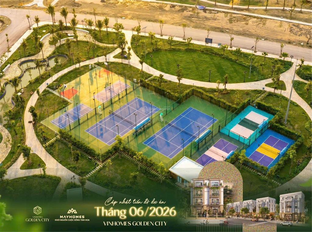 Bán liền kề vinhomes golden city 75m², giá chỉ 6.715 tỷ, mặt tiền 12,7m duy nhất còn tại dự án