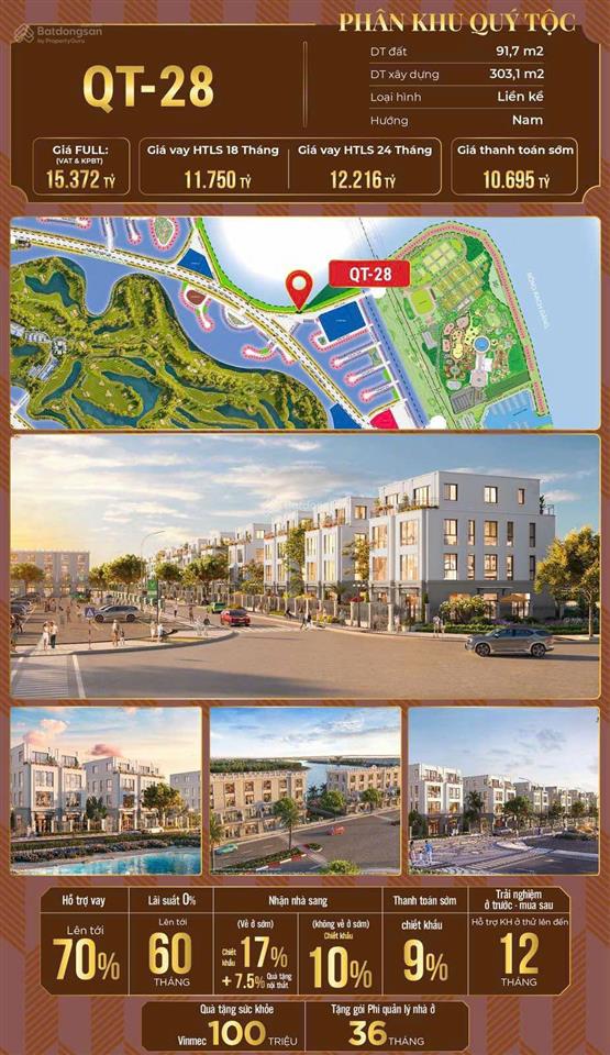 Căn biệt thự view sông đẹp tại vinhomes royal island giá tốt
