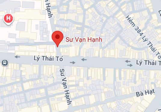 Mặt tiền sư vạn hạnh  quận 10  nở 15m x 15m (160m²)  5 tầng  giá 30 tỷ