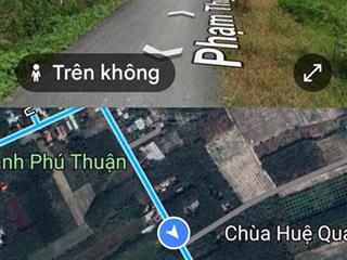 Cần sang nhượng gấp lô đất tại mặt tiền đường phạm thị quới, xã an nhơn tây, tp.hcm