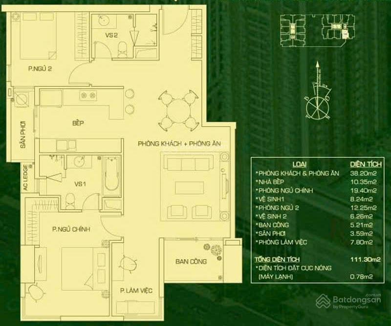 Cho thuê gấp cc 2pn, 2wc, 110m2 tại the everrich i, 22 triệu vnd, quận 11, tp. hồ chí minh