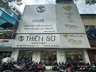 Hạ giá 20 tỷ,bán nhà mặt tiền trần hưng đạp phường bến thành ,dt9x253 tầnggiá 120 tỷ