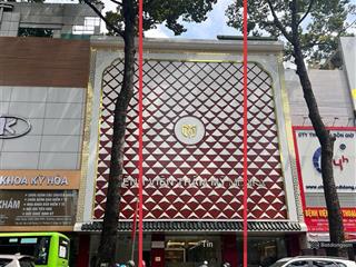 Hạ giá 10 tỷ, bán nhà mặt tiền 3 tháng 2 phường hòa hưng, dt4.7x255 tầnghdt 120tr giá bán 46 tỷ