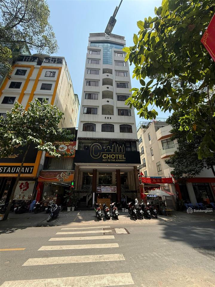 Bán khách sạn mặt tiền 21b bùi thị xuân phường bến thành,dt8x1814 tầnggiá bán 250 tỷ