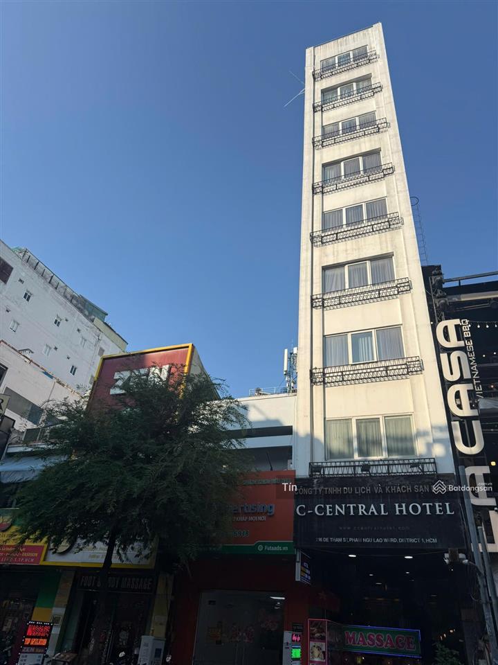 Duy nhất 1 căn, 2 mặt tiền trần hưng đạocao bá nhạ, phường cầu ông lãnh dt4x243 tầnggiá 45 tỷ