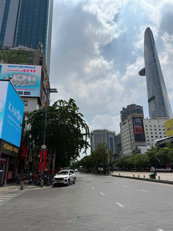 Ngay phố tài chính,mặt tiền nguyễn công trứ phường bến thành,dt 4.65x187 tầnghdt 110trgiá 58 tỷ