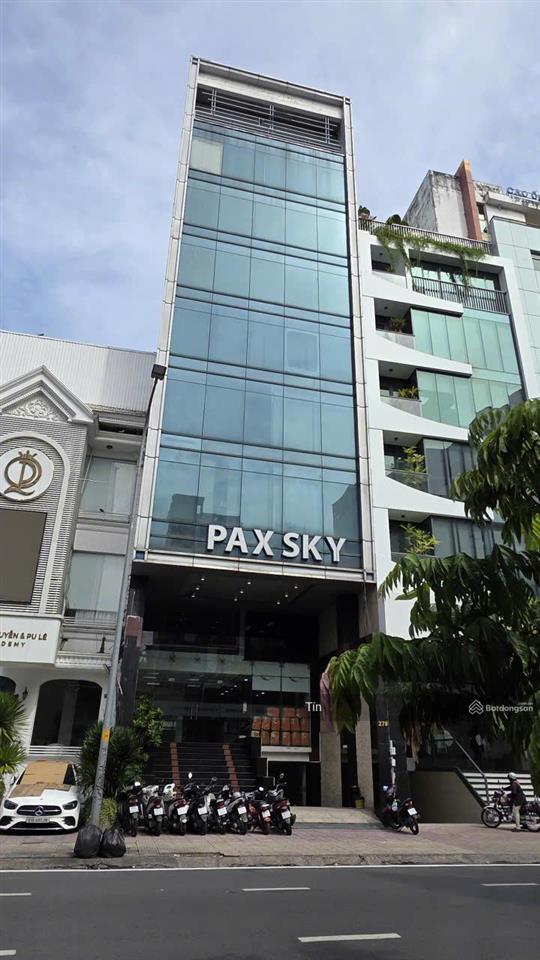 Hạ giá bán tòa nhà 278 nguyễn đình chiểu p xuân hòa, dt8.2x19.5m10 tầnghdt 338,962 triệu 180 tỷ