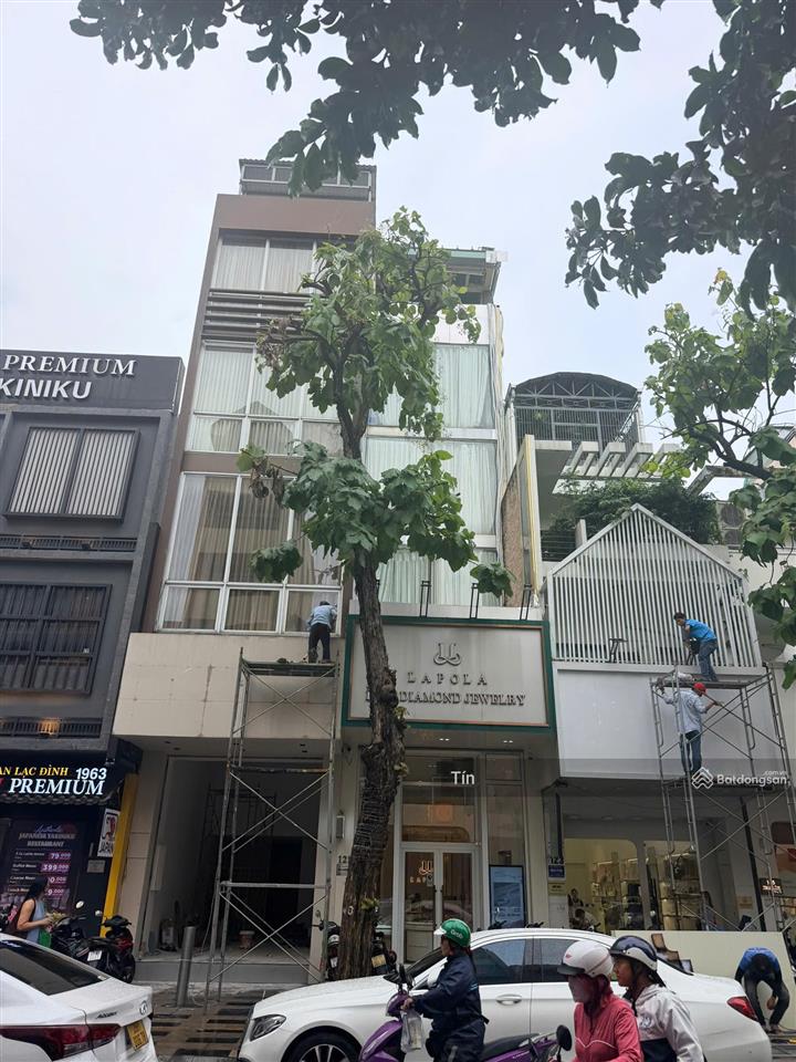 Bán nhà mặt tiền nguyễn trãi, phường bến thành, dt 4x18m, 7 tầng, hđt 120tr/tháng, giá bán 55 tỷ