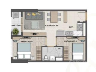 Căn hộ victoria village 2pn 1wc view trực diện hồ bơi  5.2 tỷ bao thuế phí