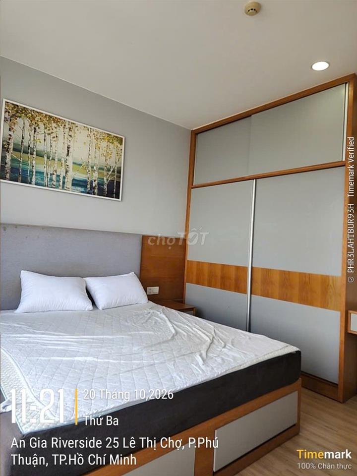 Căn hộ 112m2, An Gia Riverside, view sông trực diện, full nội thất