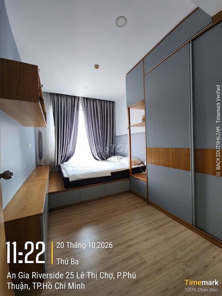 Căn hộ 112m2, An Gia Riverside, view sông trực diện, full nội thất