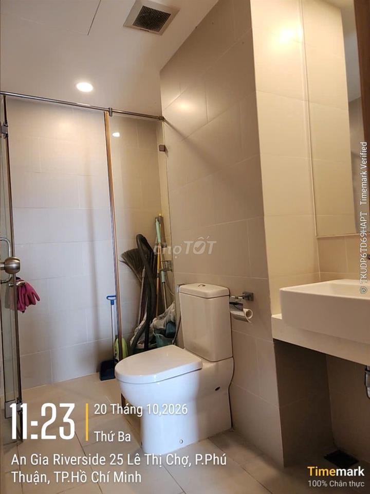 Căn hộ 112m2, An Gia Riverside, view sông trực diện, full nội thất