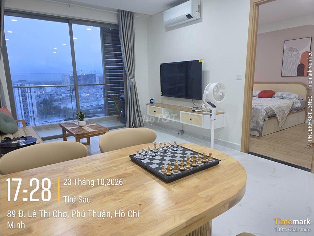 Căn hộ Skyline 72m2, Quận 7, sổ hồng sẵn, nội thất mới 99%
