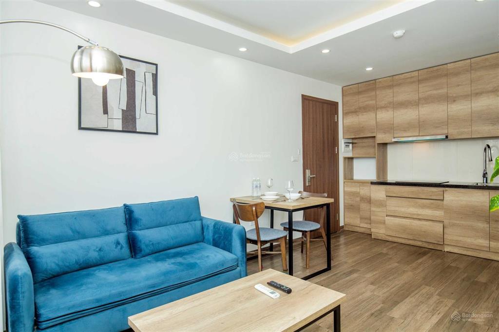 Cho thuê căn hộ 1 phòng ngủ đầy đủ đồ, tầng cao view thoáng, ngõ ô tô yên tĩnh, quảng an, tây hồ