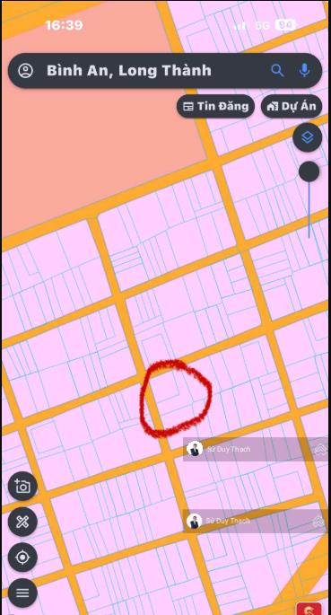 Bán nhanh giãm sâu 2 tỷ lô đất 2 mặt tiền, tặng kèm nhà biệt thự mái thái! đất sân bay long thành