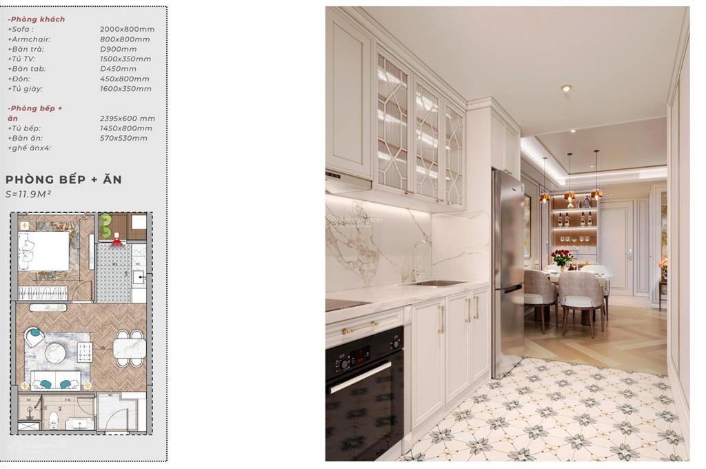 Bán ch 1pn, 1wc tại capital square, 3,8 tỷ, 45,28m2, hot!
