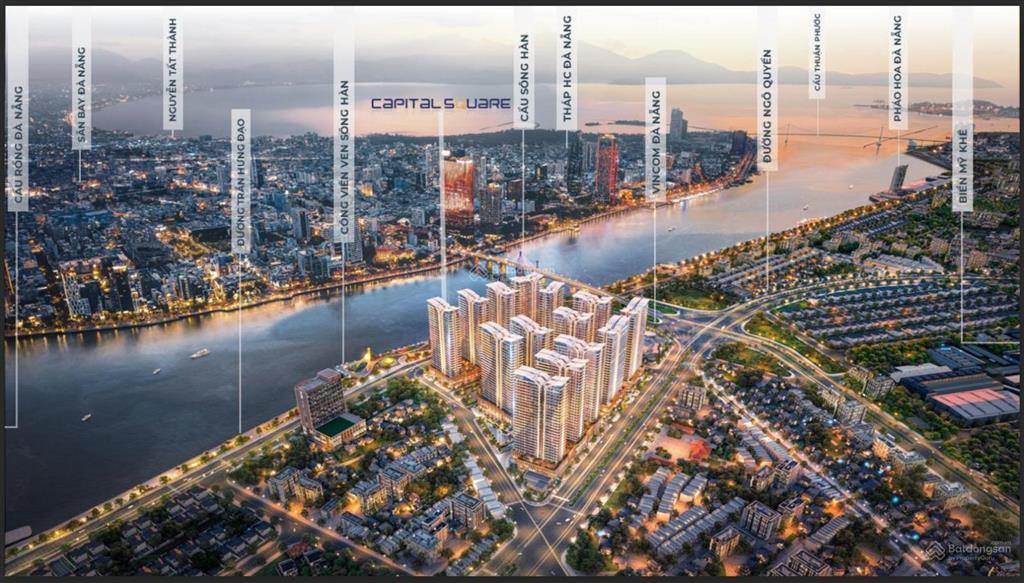 Capital square đà nẵng  sở hữu trái tim sơn trà, đón trọn dòng tiền tương lai