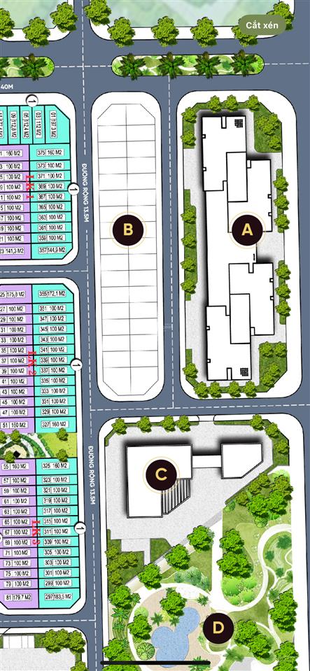Bán đất đấu giá khu đền lừ 3, cạnh khu đô thị louis city hoàng mai
