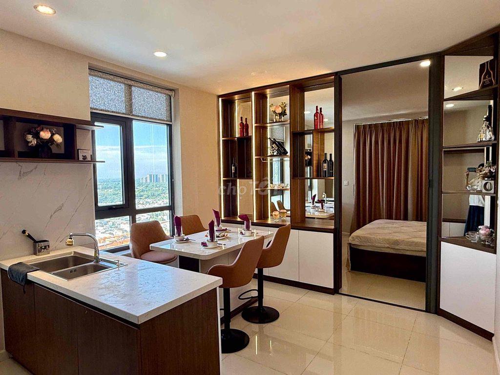 Bán căn hộ Officetel Central Premium Q8 45m2 căn góc 2 view 3380 TL