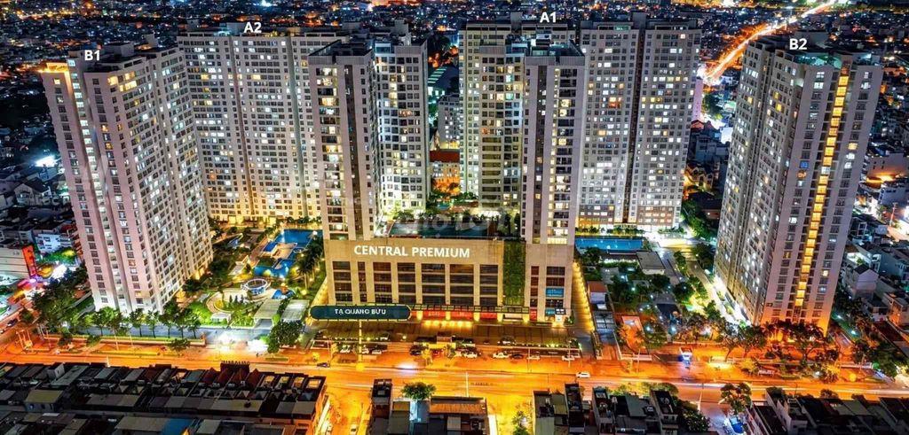 Bán căn hộ Officetel Central Premium Q8 45m2 căn góc 2 view 3380 TL