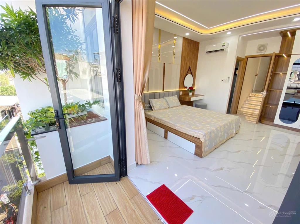 Bán nhà 1 trệt 4 lầu  lê trọng tấn  80m2  full nội thất  có thang máy 450kg chỉ 9ty850