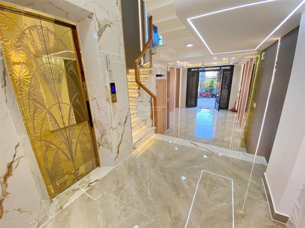 Bán nhà 1 trệt 4 lầu  lê trọng tấn  80m2  full nội thất  có thang máy 450kg chỉ 9ty850