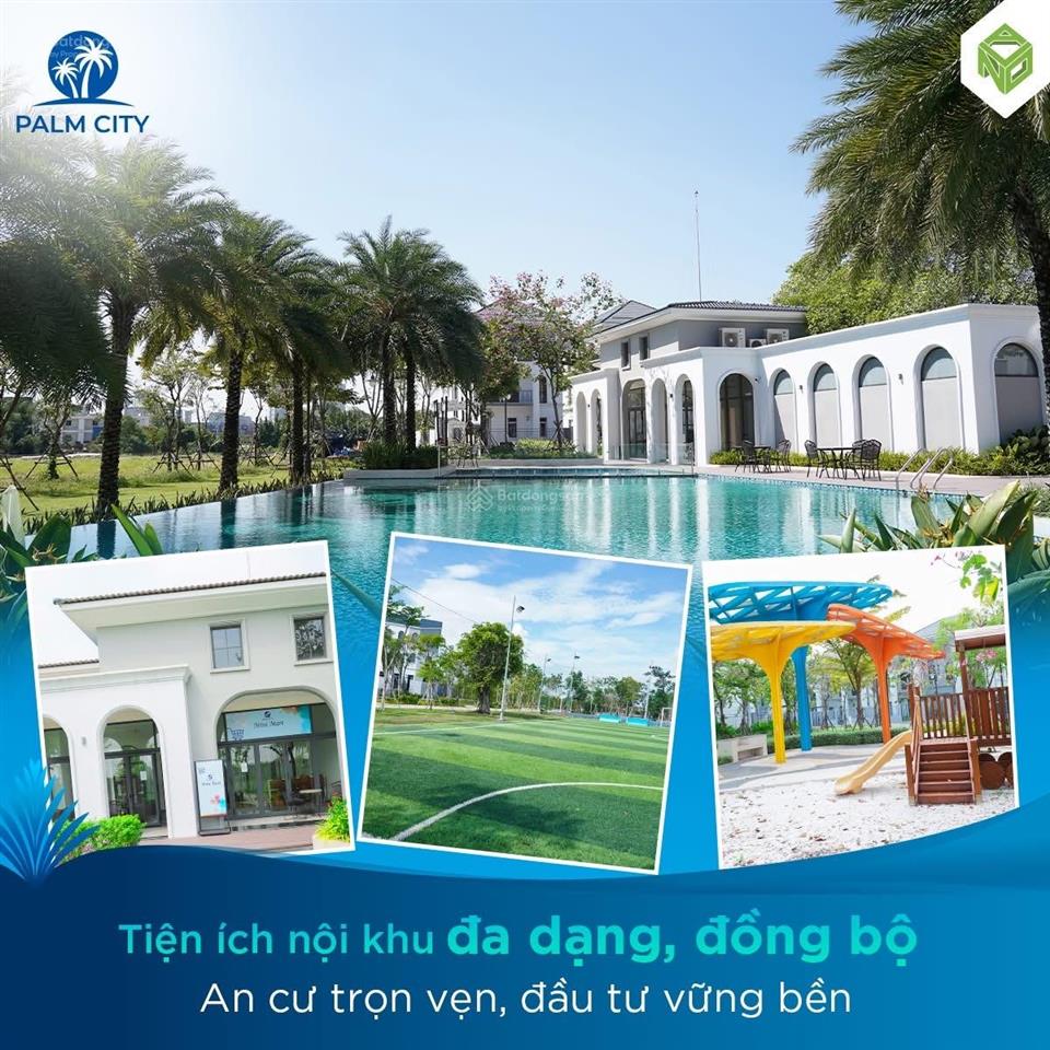 Biệt thự view sông 1 trệt 2 lầu dự án palm marina, giá sốc 26.5 tỷ